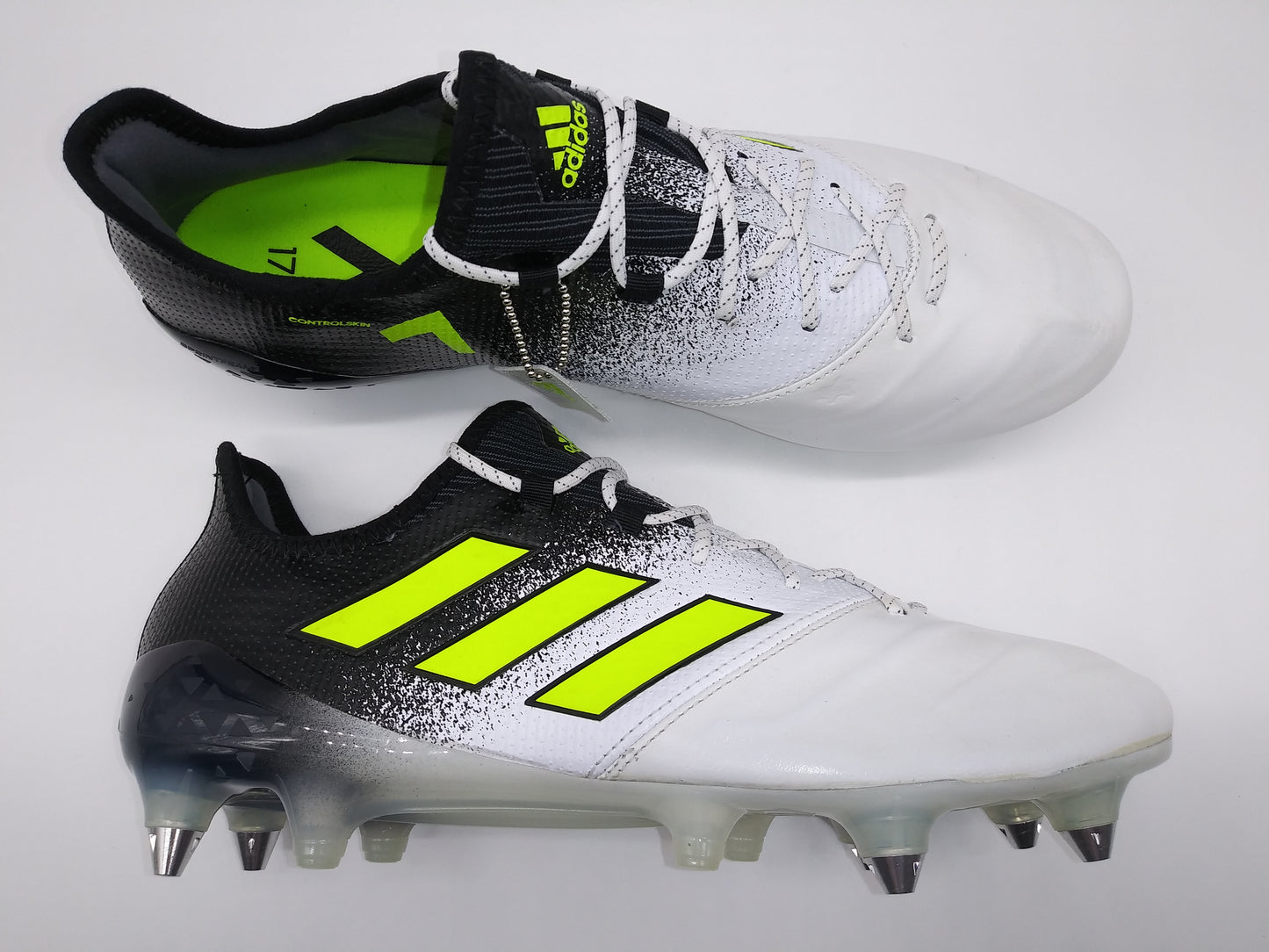 Adidas ACE 17.1 SG Leather White Yellow
