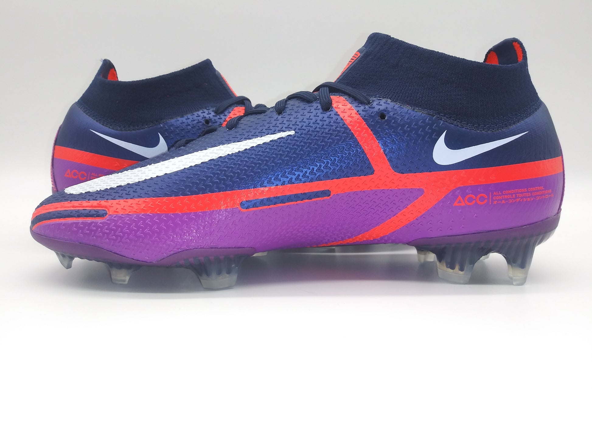 Nike Phantom GT DF Elite FG Navy Purple - Main Image