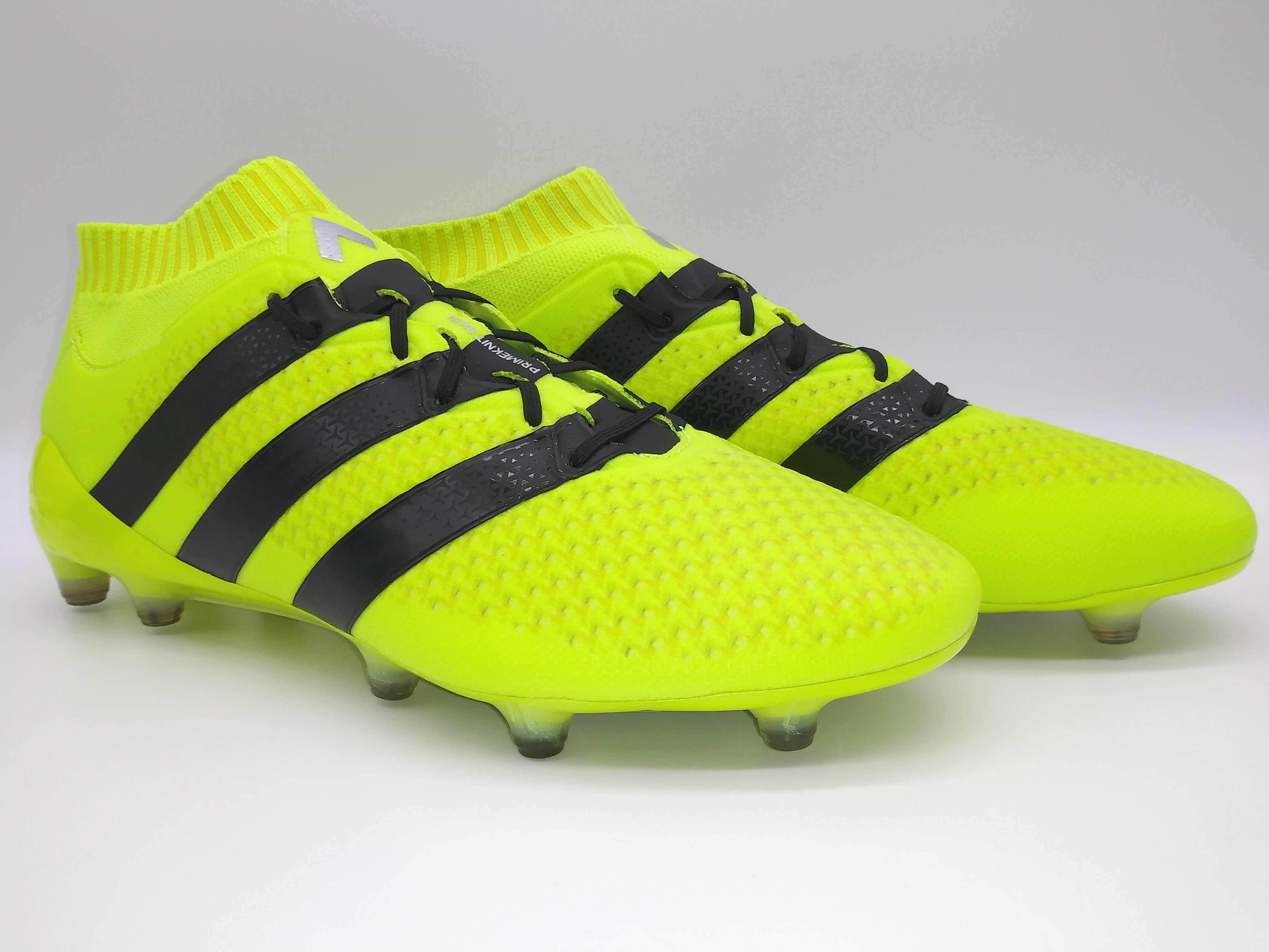 Adidas ACE 16.1 Primeknit FG Yellow Black – Villegas Footwear