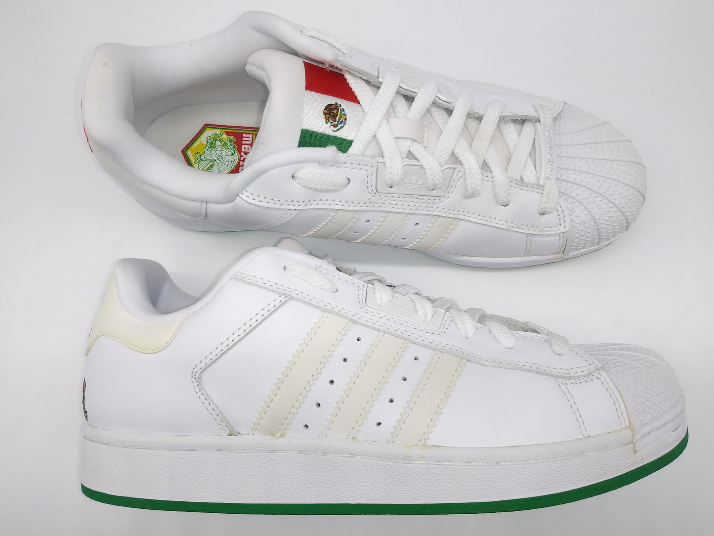 Adidas Superstar WD White Green