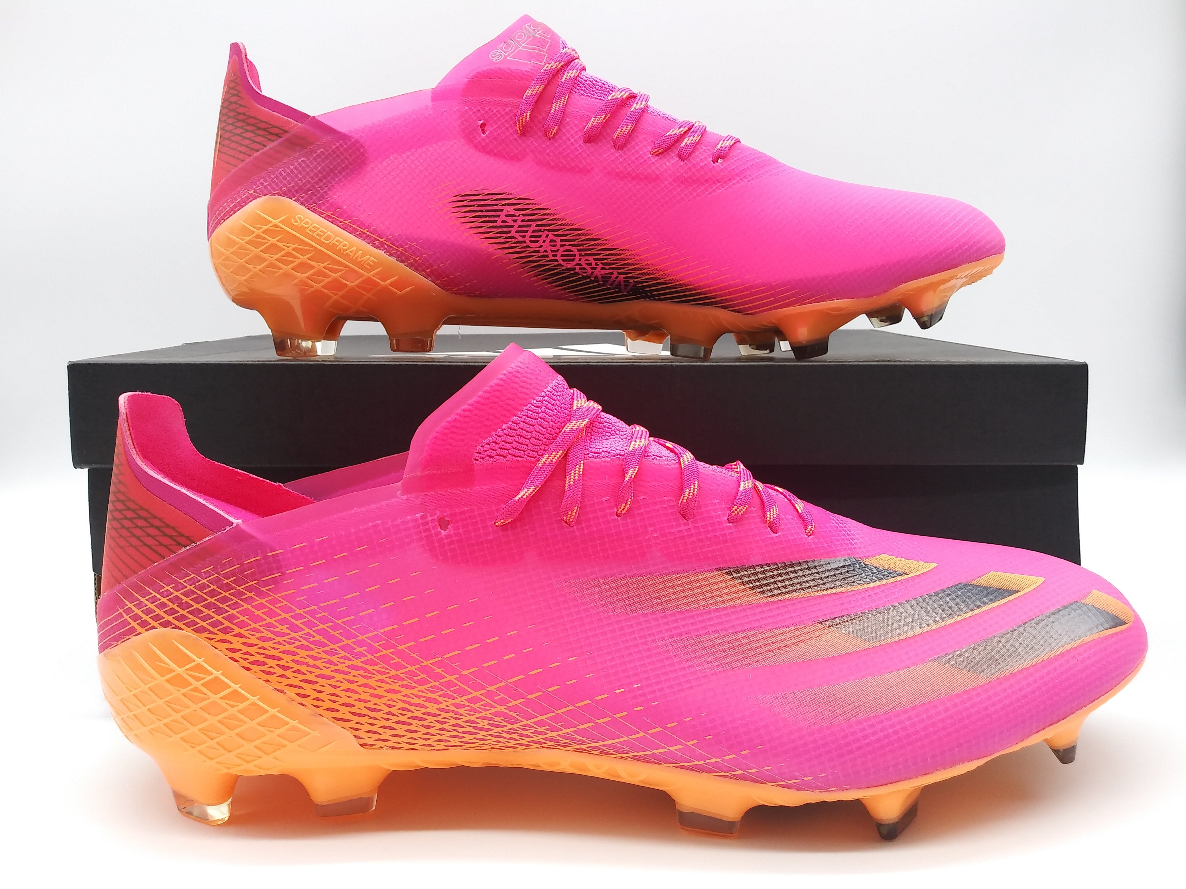 Adidas X Ghosted.1 FG pink soccer store cleats