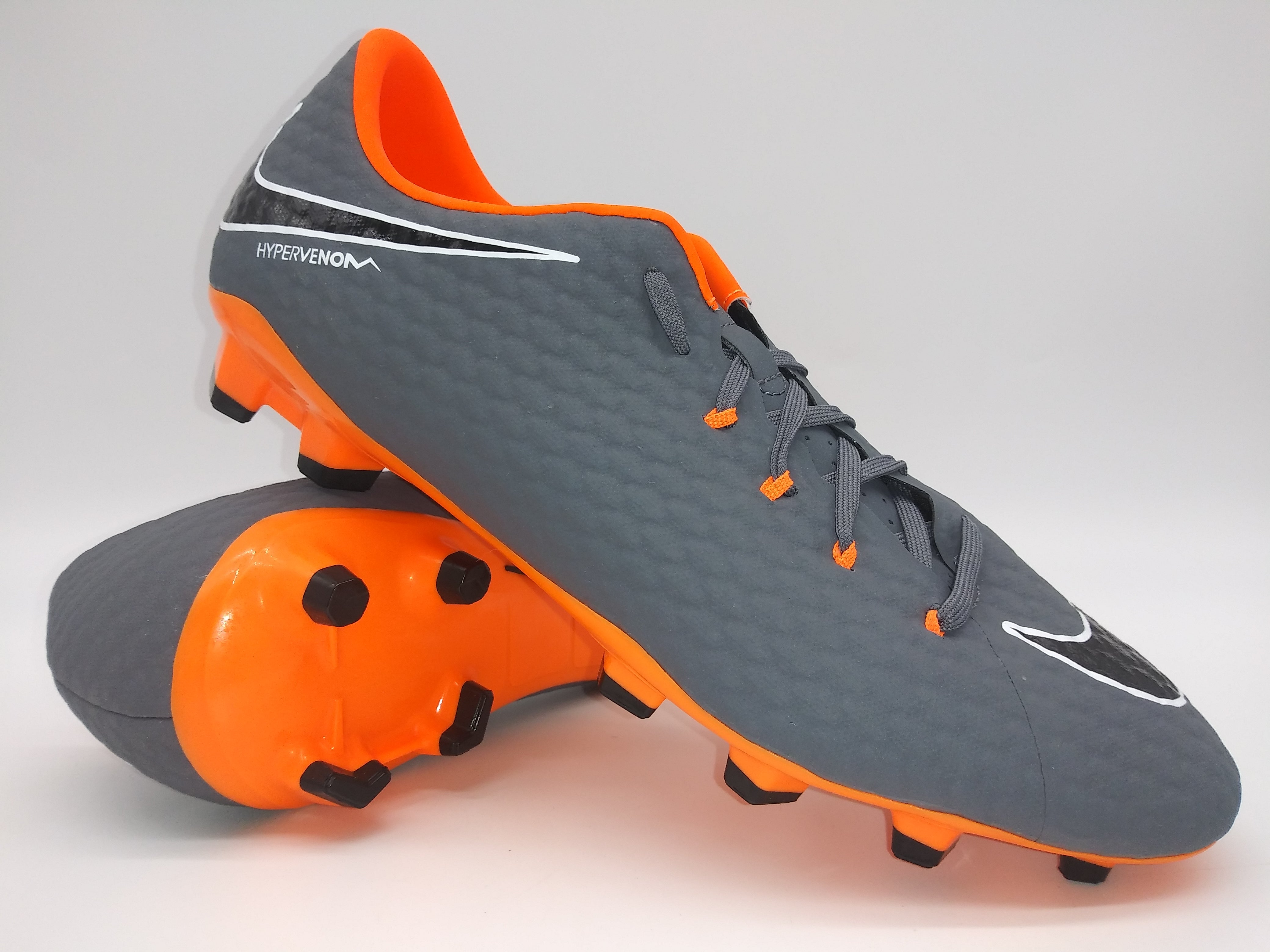 Nike Phantom 3 Academy FG Gray Orange Villegas Footwear