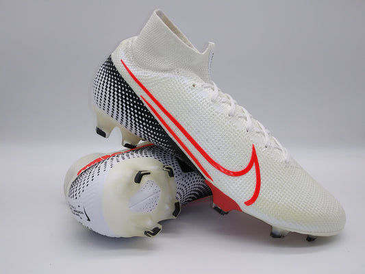 Nike Superfly 7 Elite FG White Red