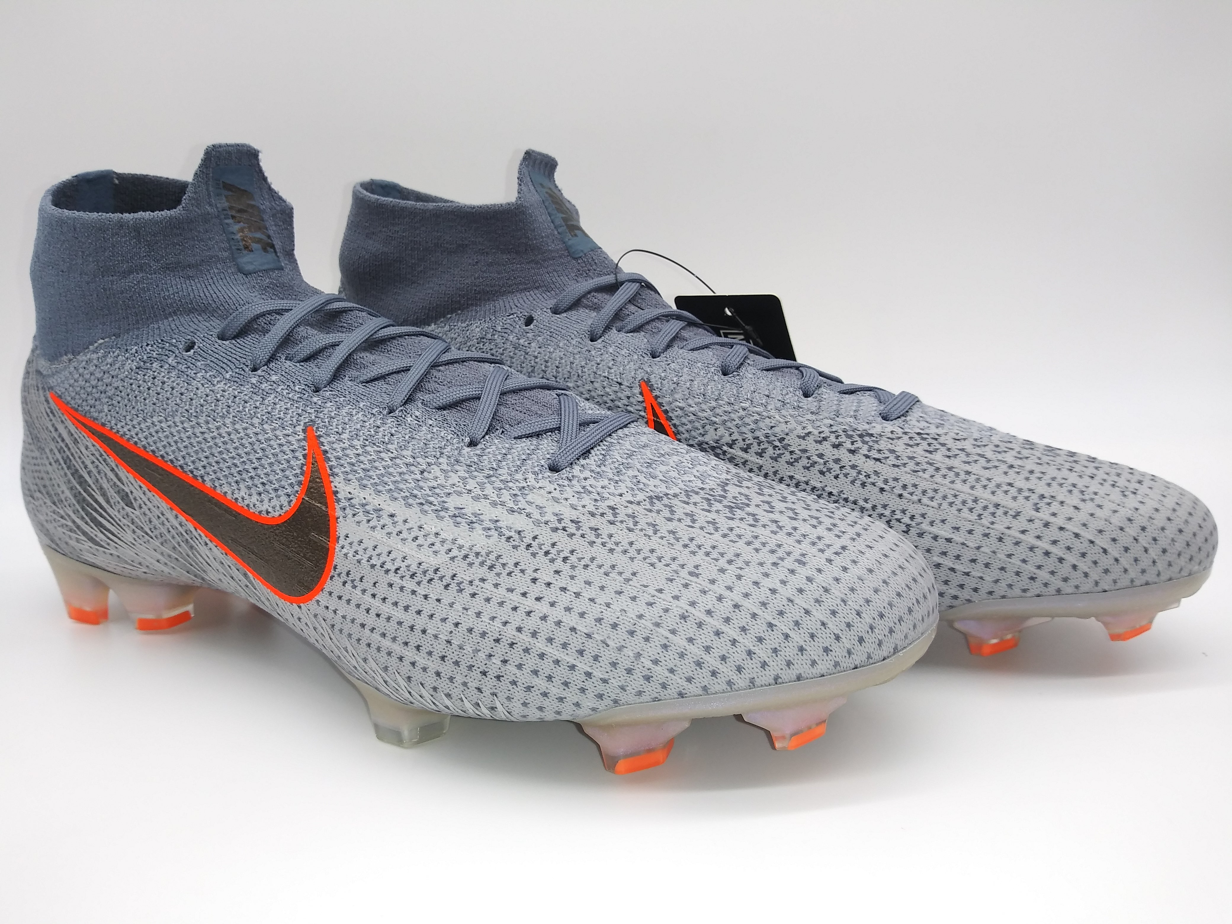 Nike Superfly 6 Elite FG Gray Orange