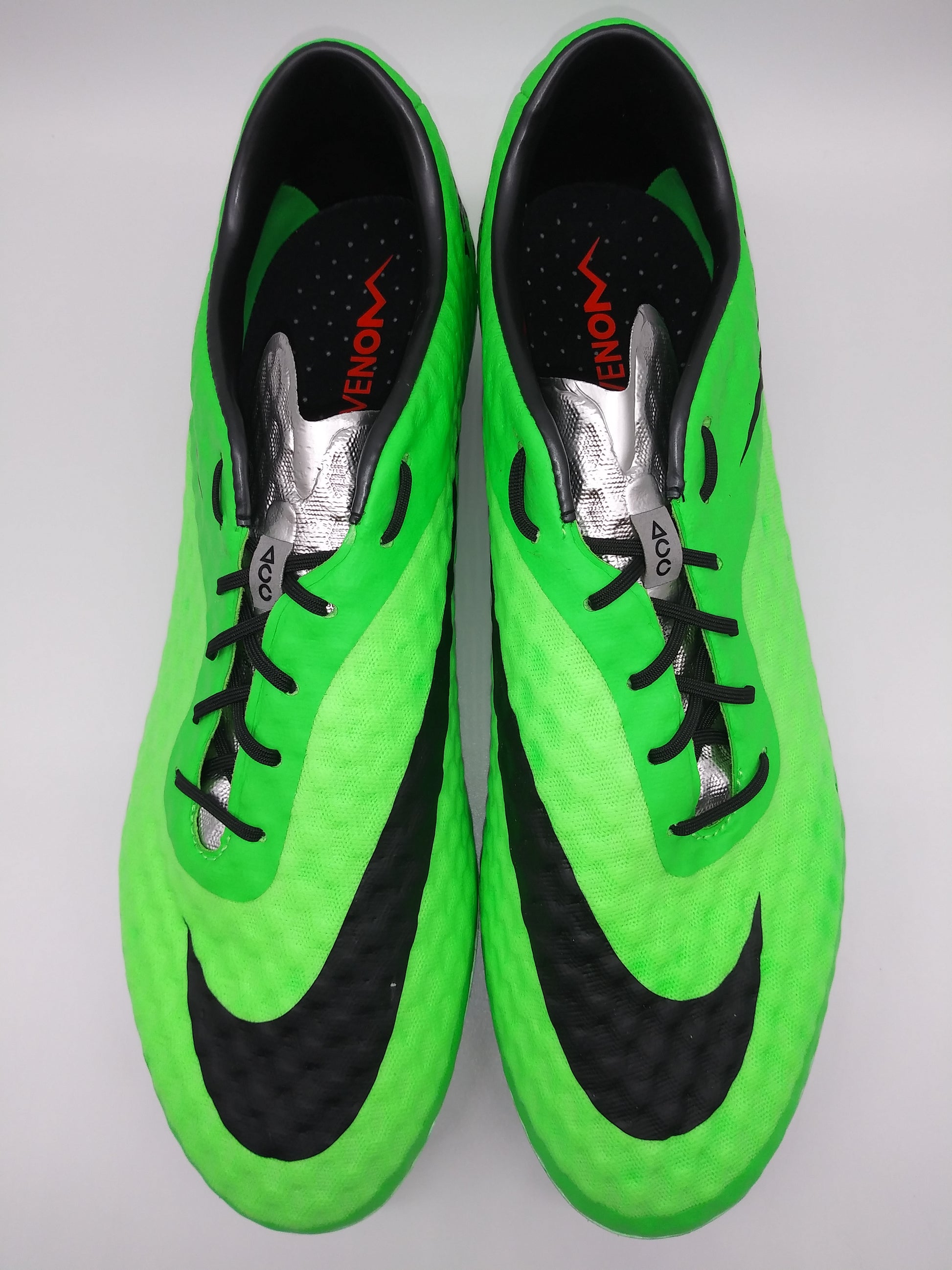 Leeds afwijzing Mars Nike Hypervenom Phantom FG Green Black – Villegas Footwear