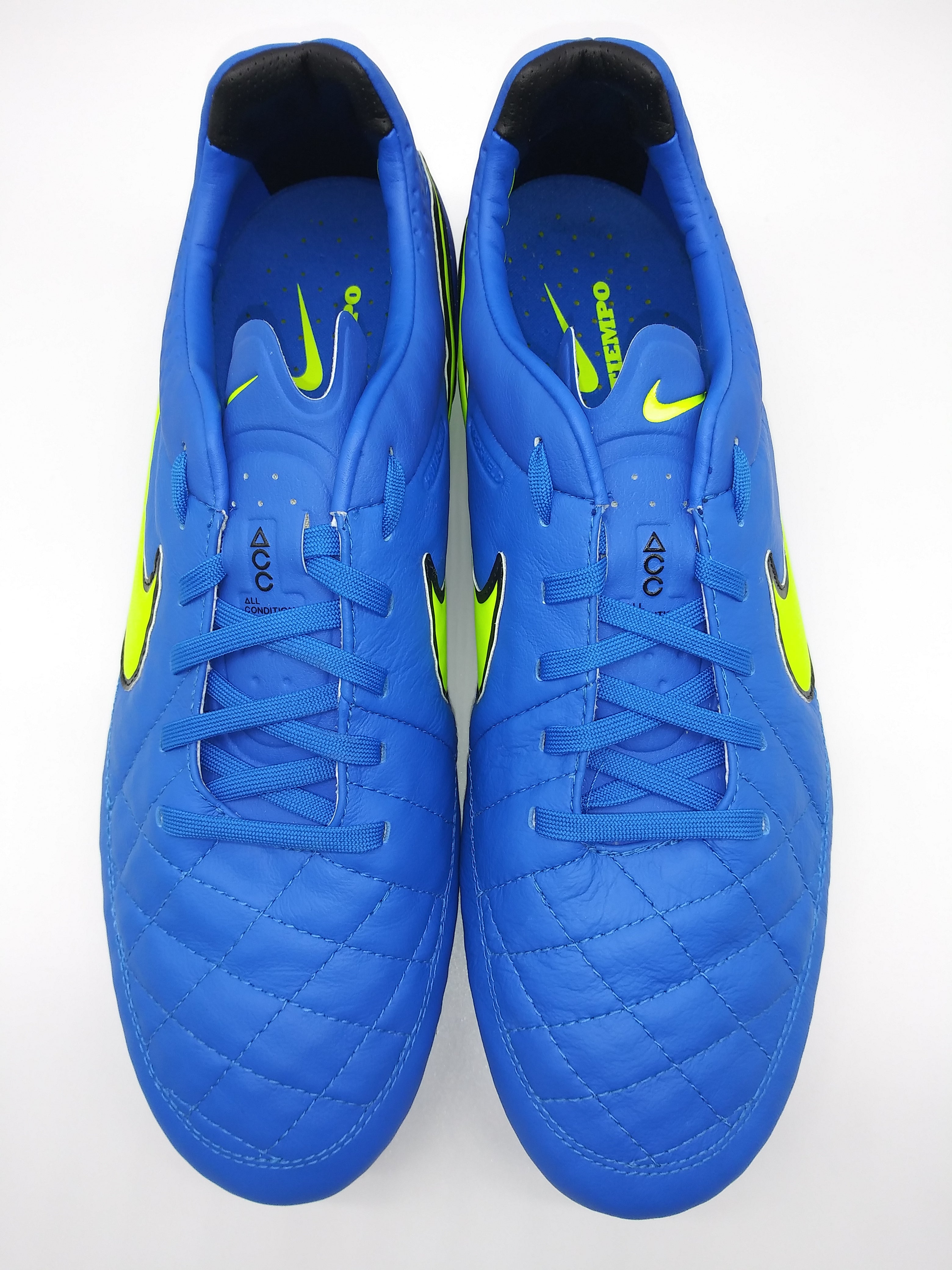 Nike tiempo legend store v blue yellow