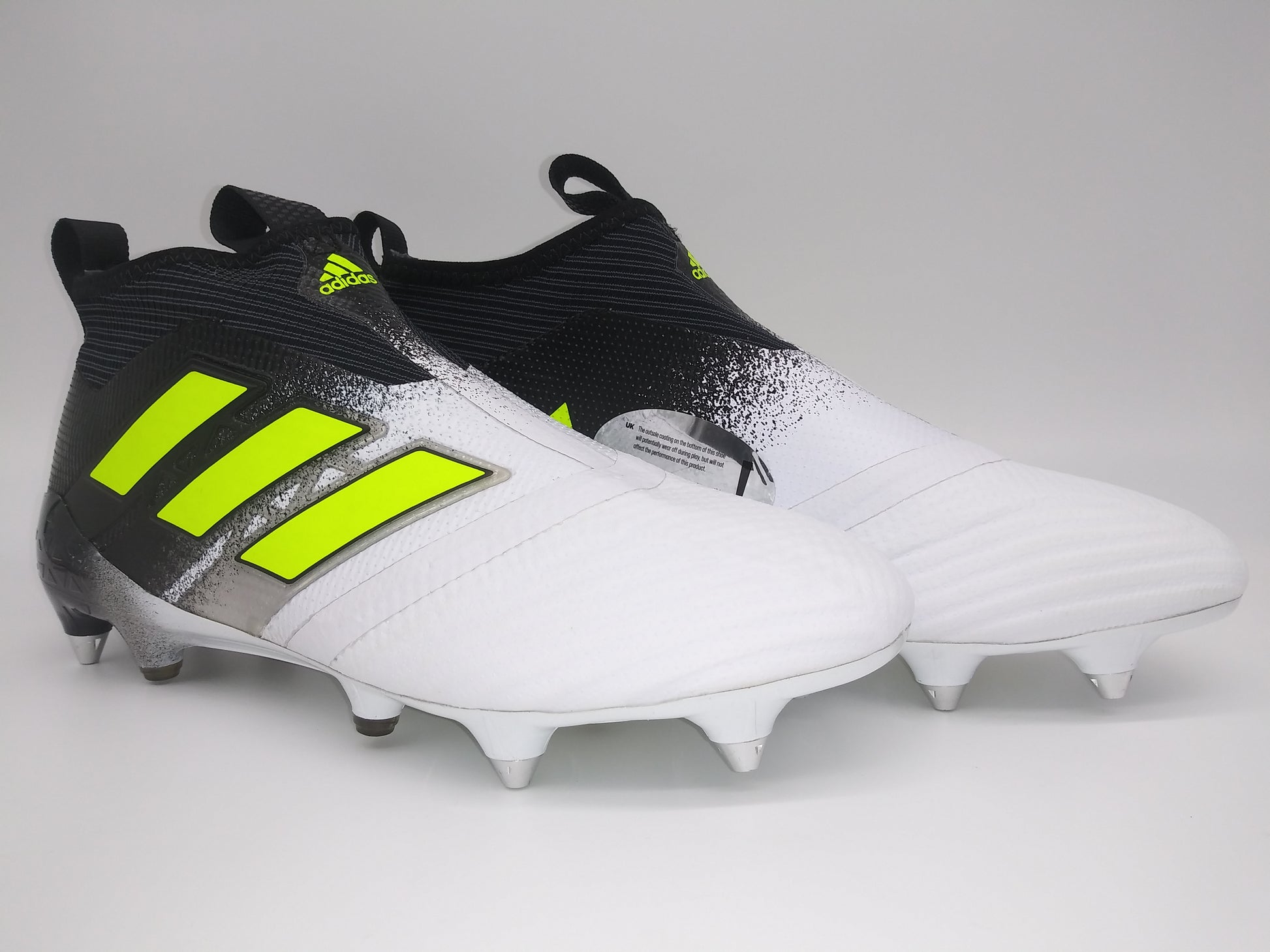 Adidas ACE 17+ SG White Black – Villegas Footwear