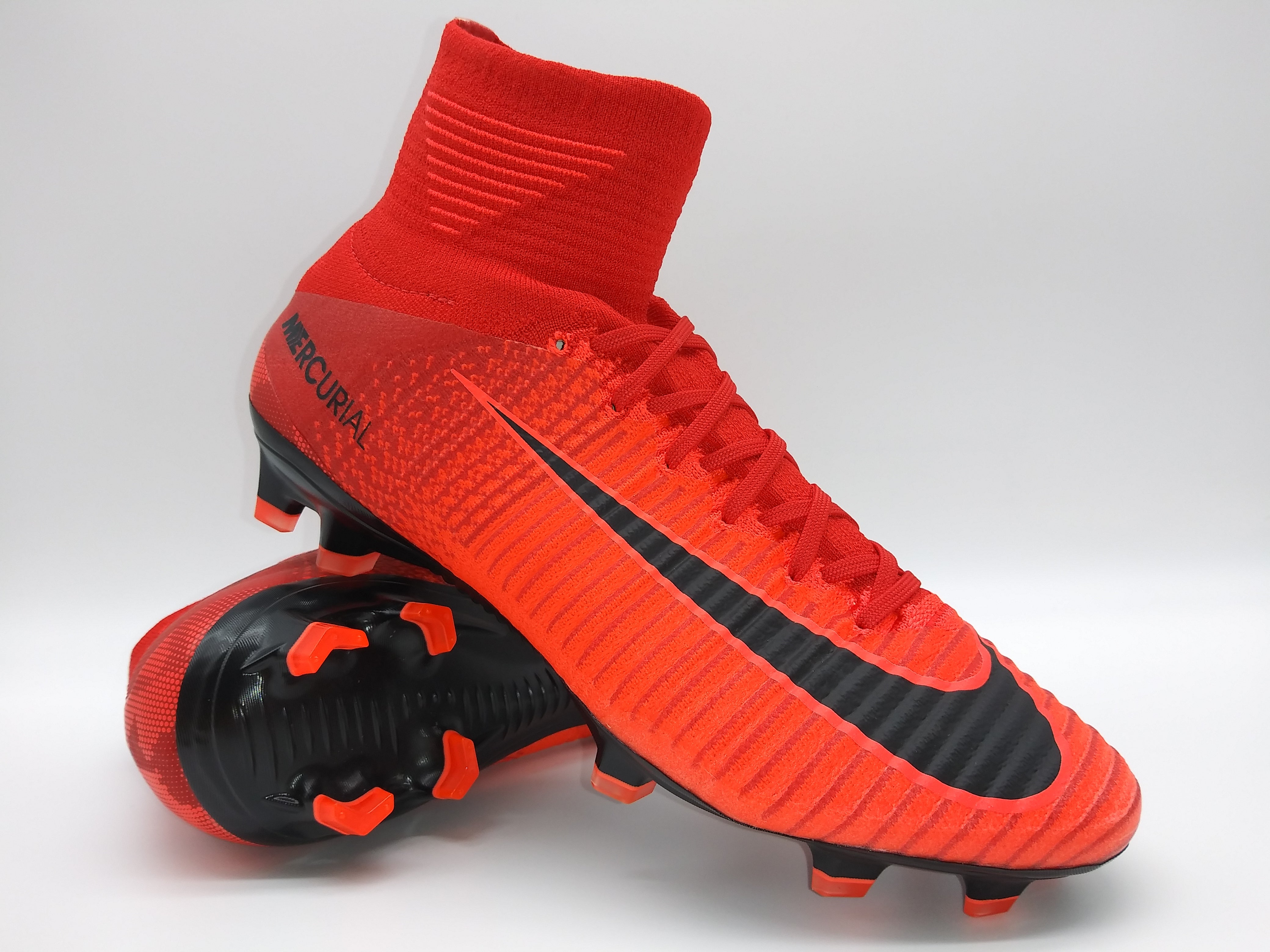 Nike mercurial superfly v red best sale