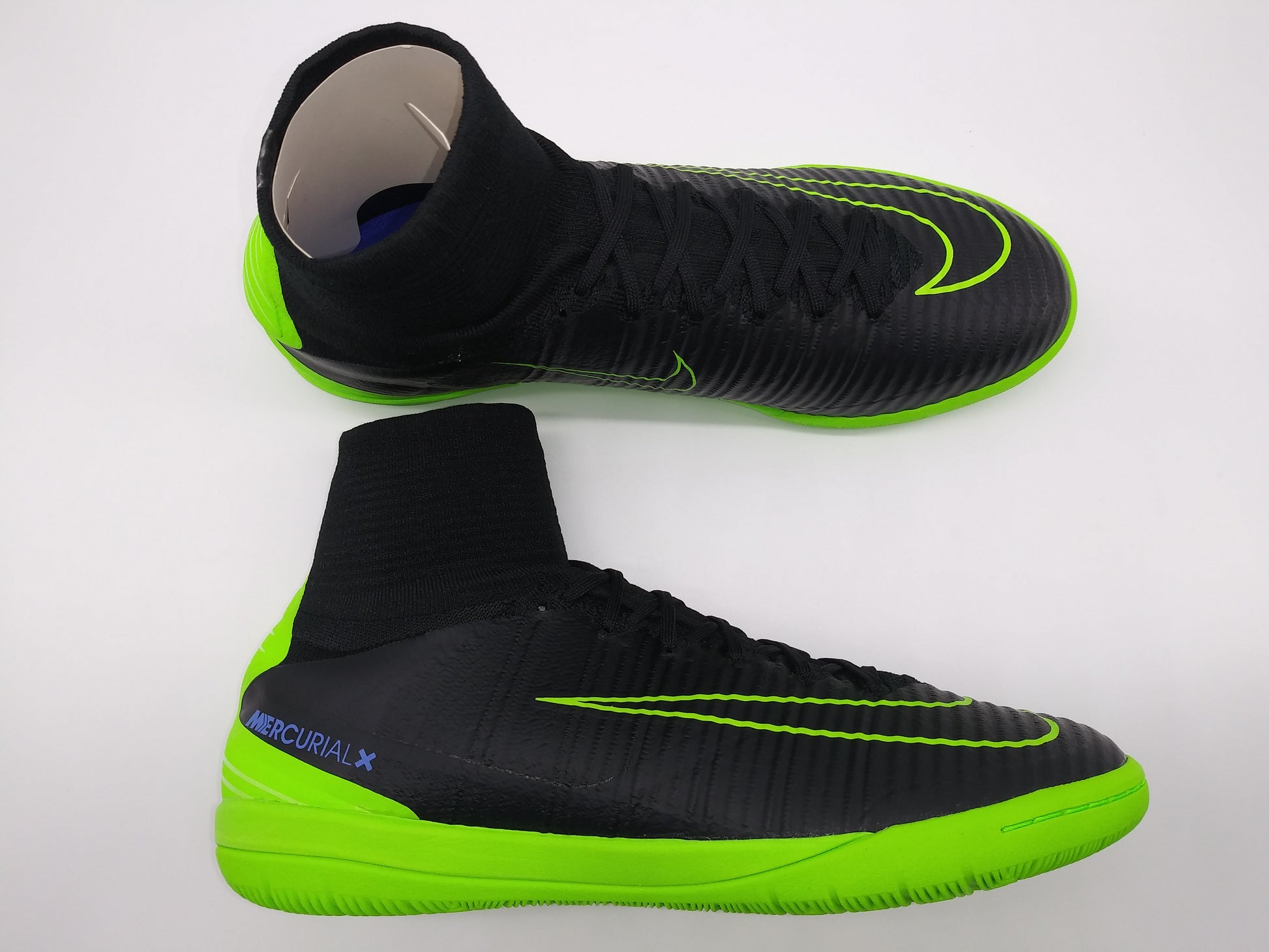 Posibilidades necesidad Sábana Nike Mens Rare Mercurialx Proximo ll IC Black Green – Villegas Footwear