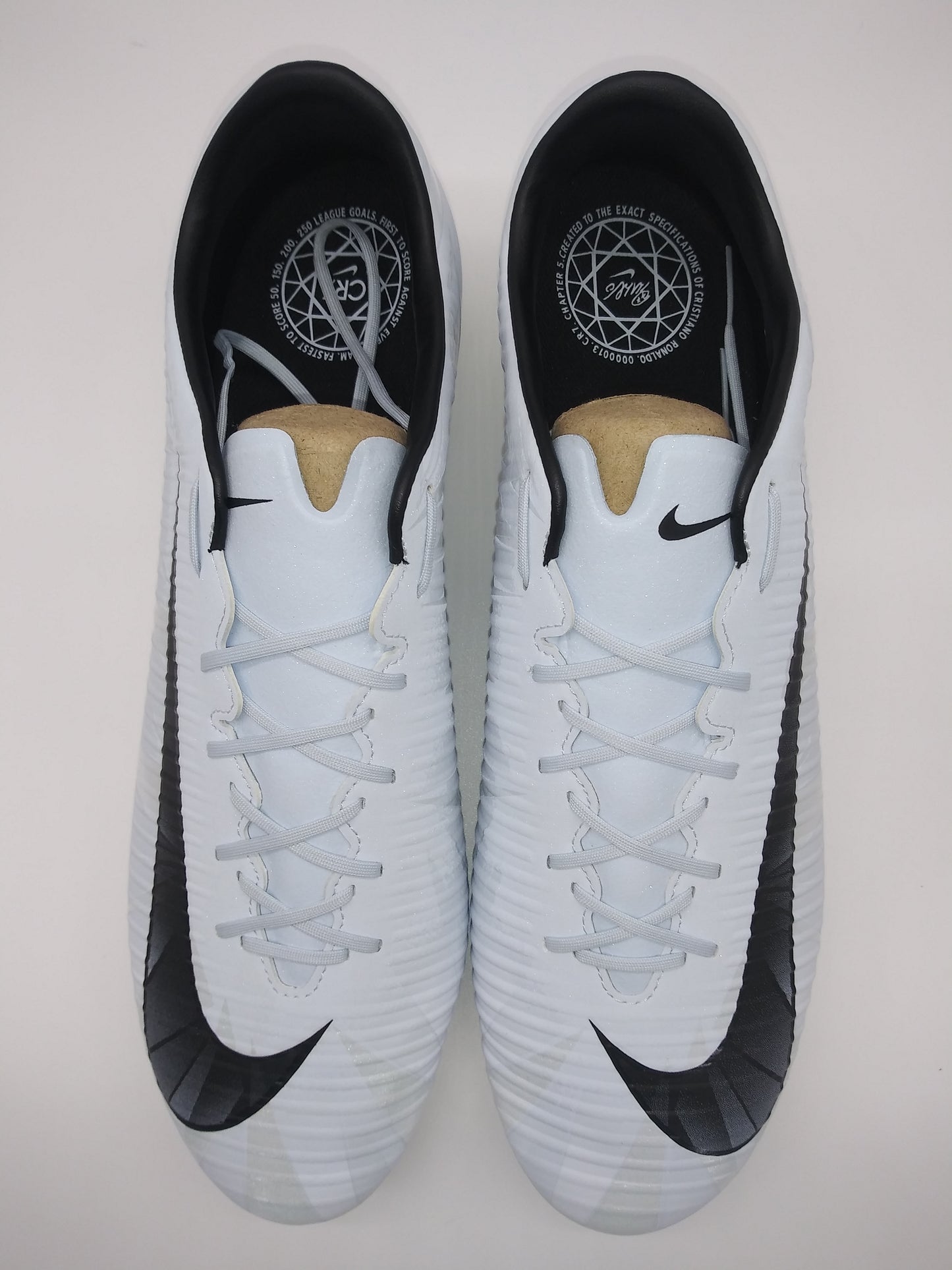 Nike Mercurial Veloce III CR7 FG White Cleats