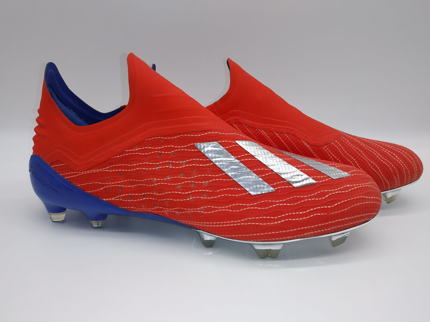 Adidas  X 18+ FG  Red Blue