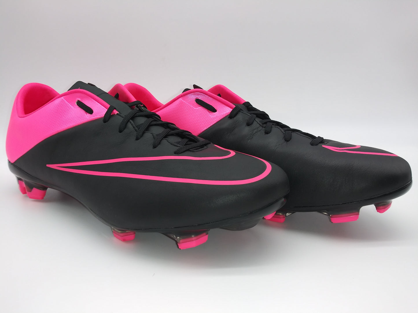 Nike Mercurial Veloce II Leather FG Black Pink