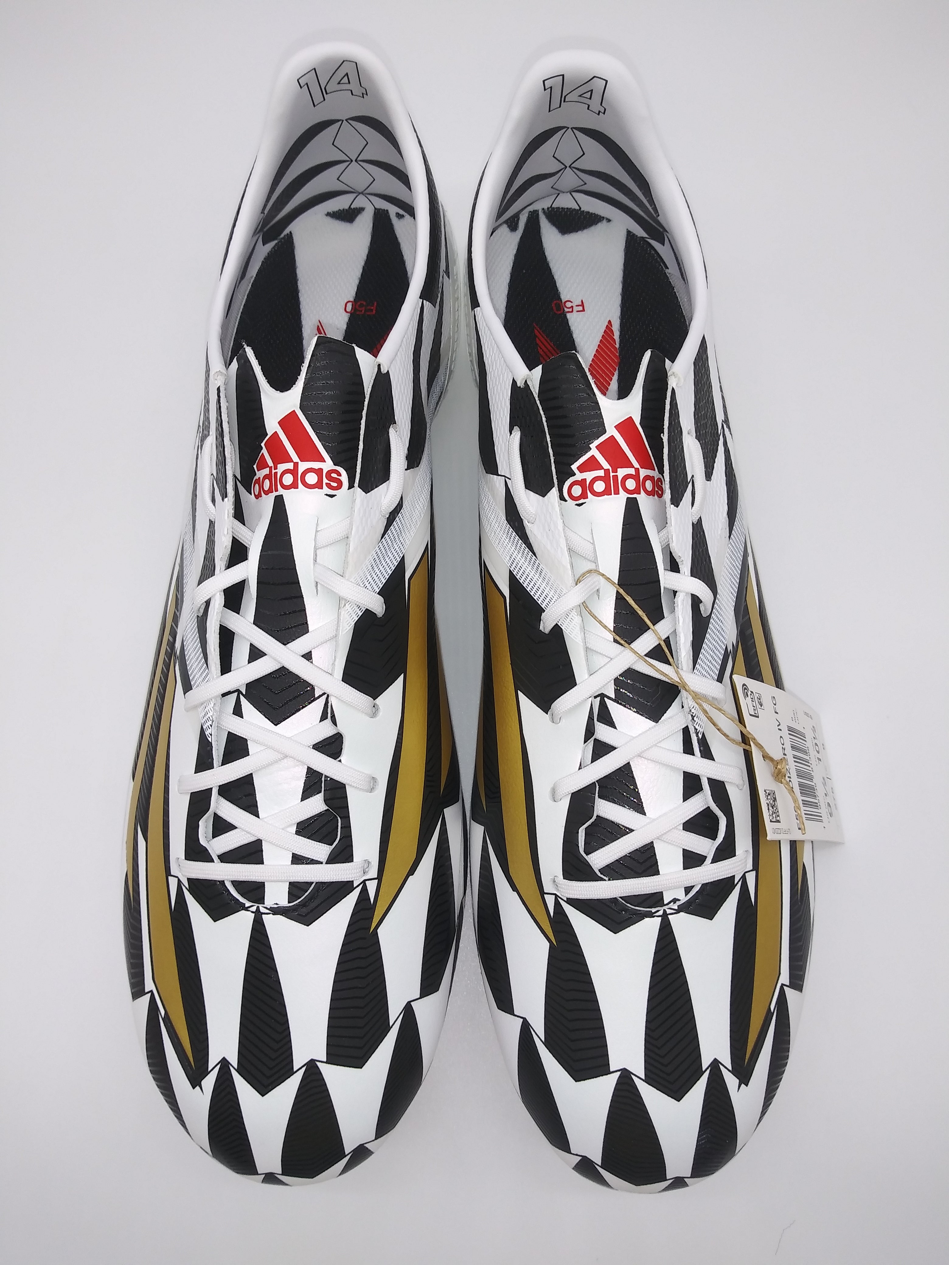 Adidas F50 Adizero IV FG GX3902 Black White