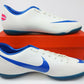 Nike Mercurial Victory lll IC White Blue Indoor Shoes