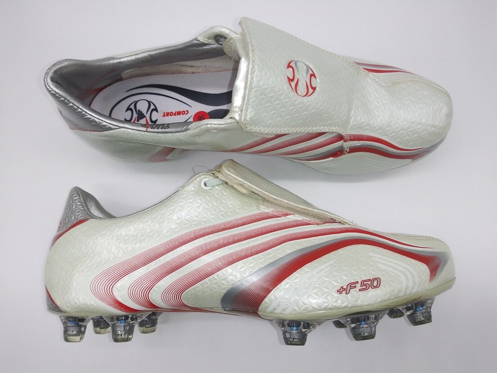 Adidas F50.6 TUNIT White Red