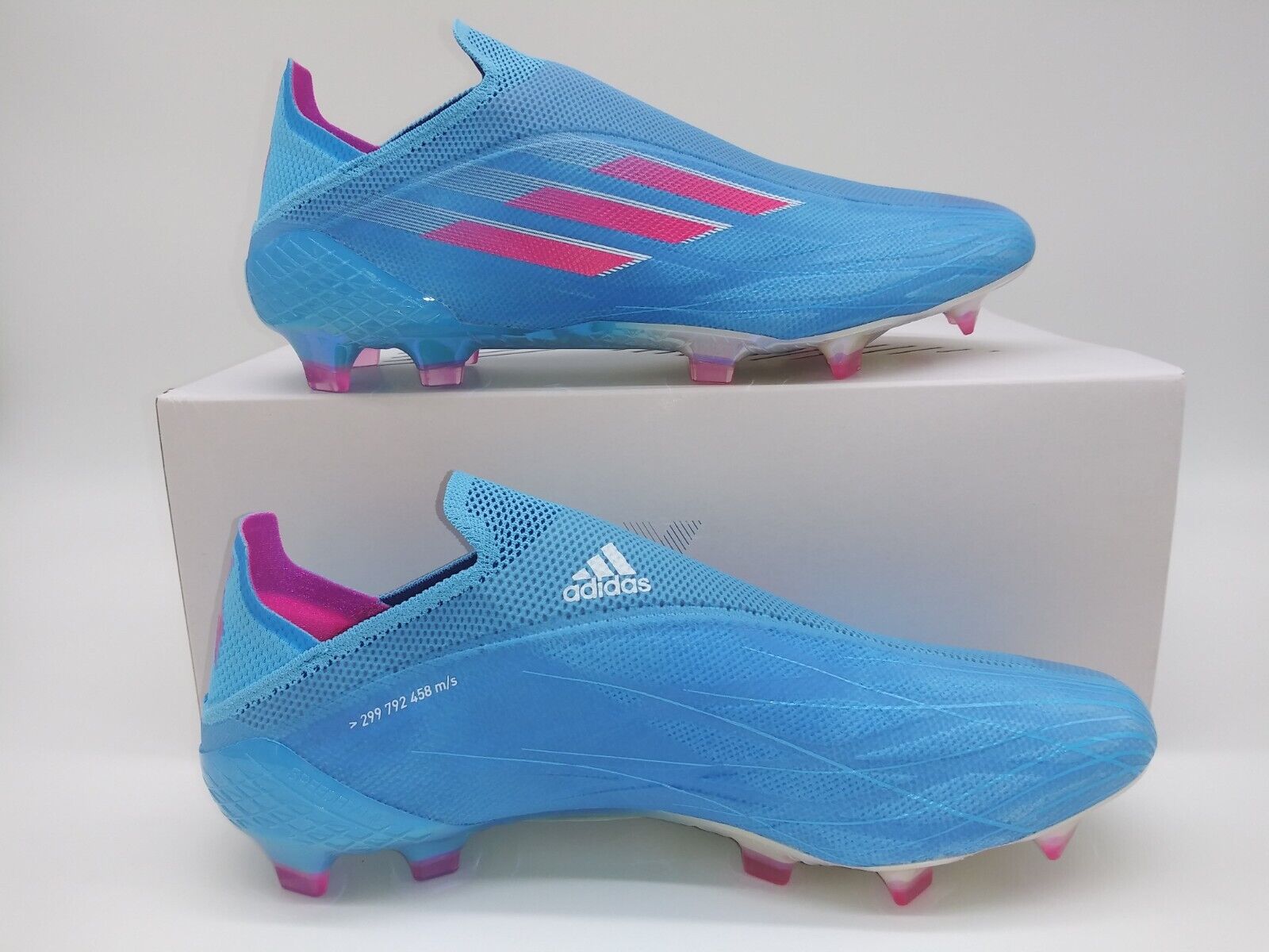 Adidas x blue and pink on sale