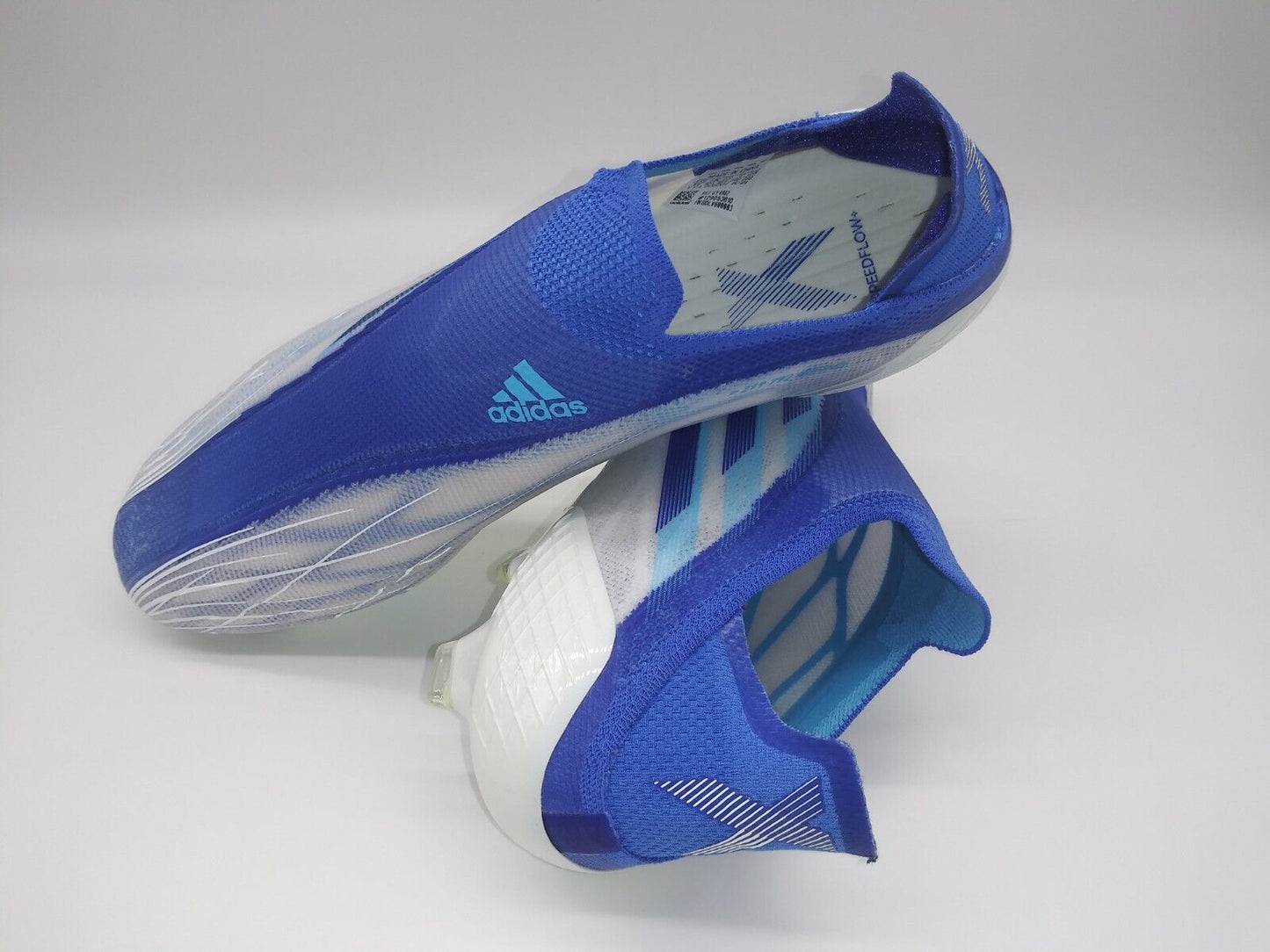 Adidas  X Speedflow+ FG White Blue