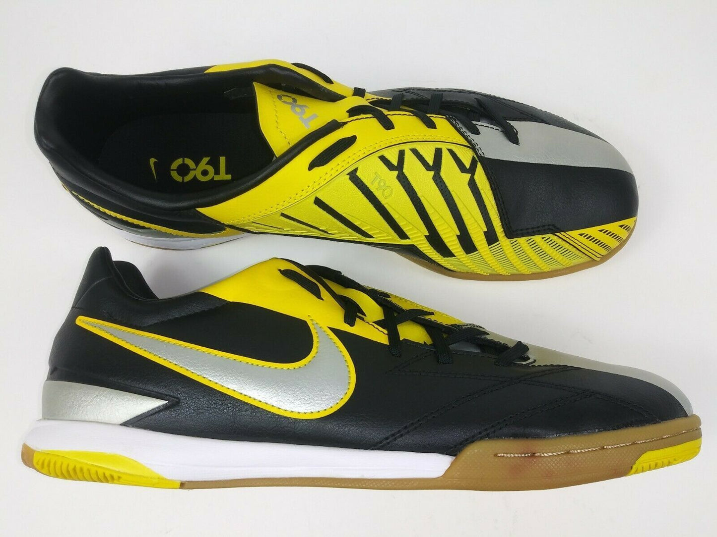 Nike T90 Shoot IV IC Yellow Black