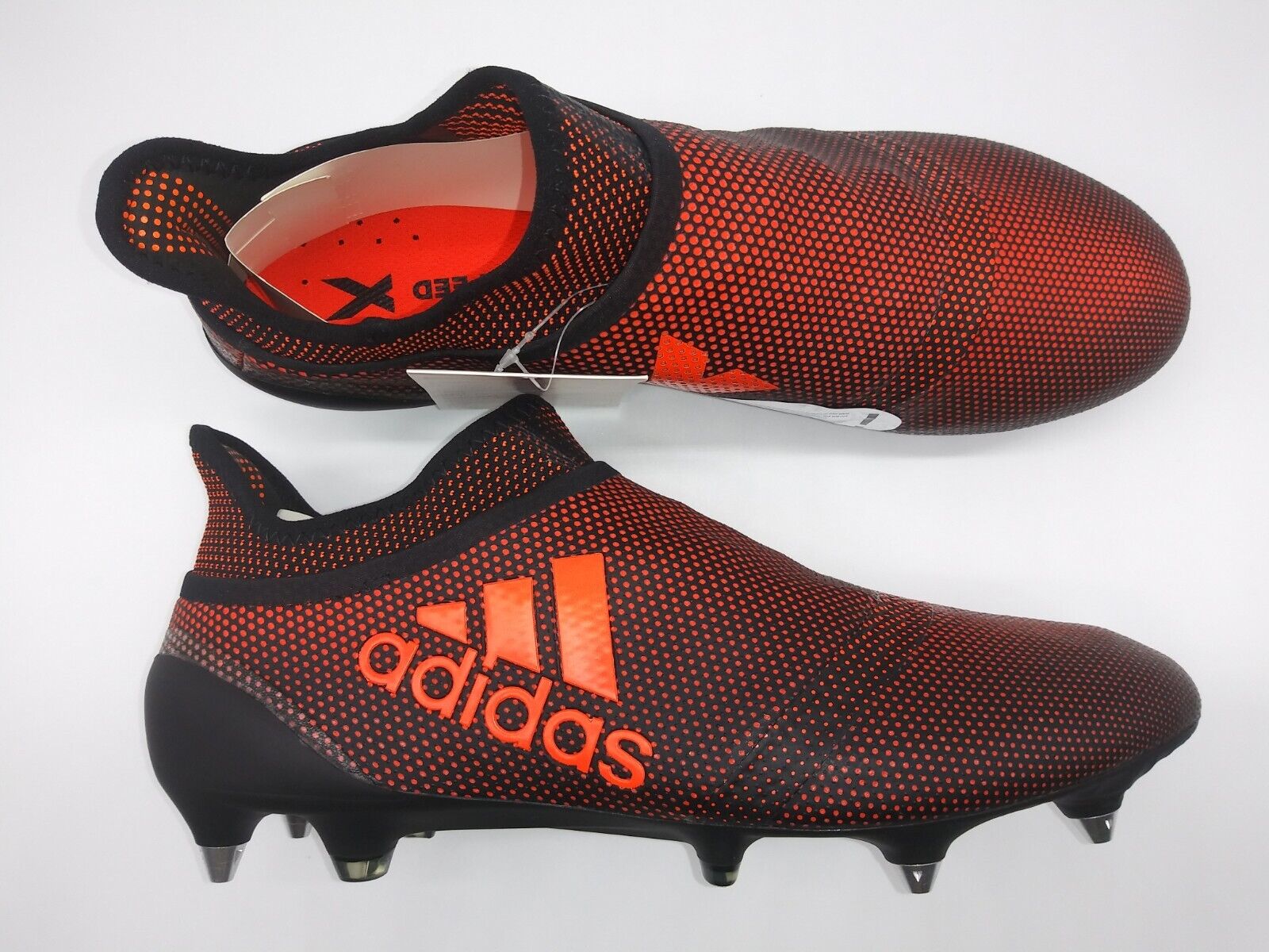 Adidas X17+ Purespeed SG Black Red – Villegas Footwear