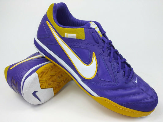 Nike Nike5 Gato LTR Indoor Shoes Purple Yellow