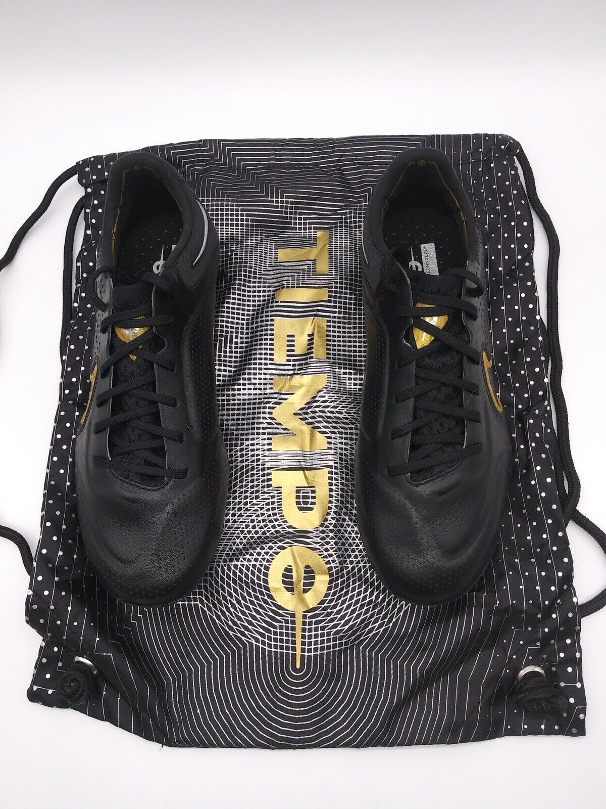Nike Tiempo Legend 9 Elite FG Black Gold