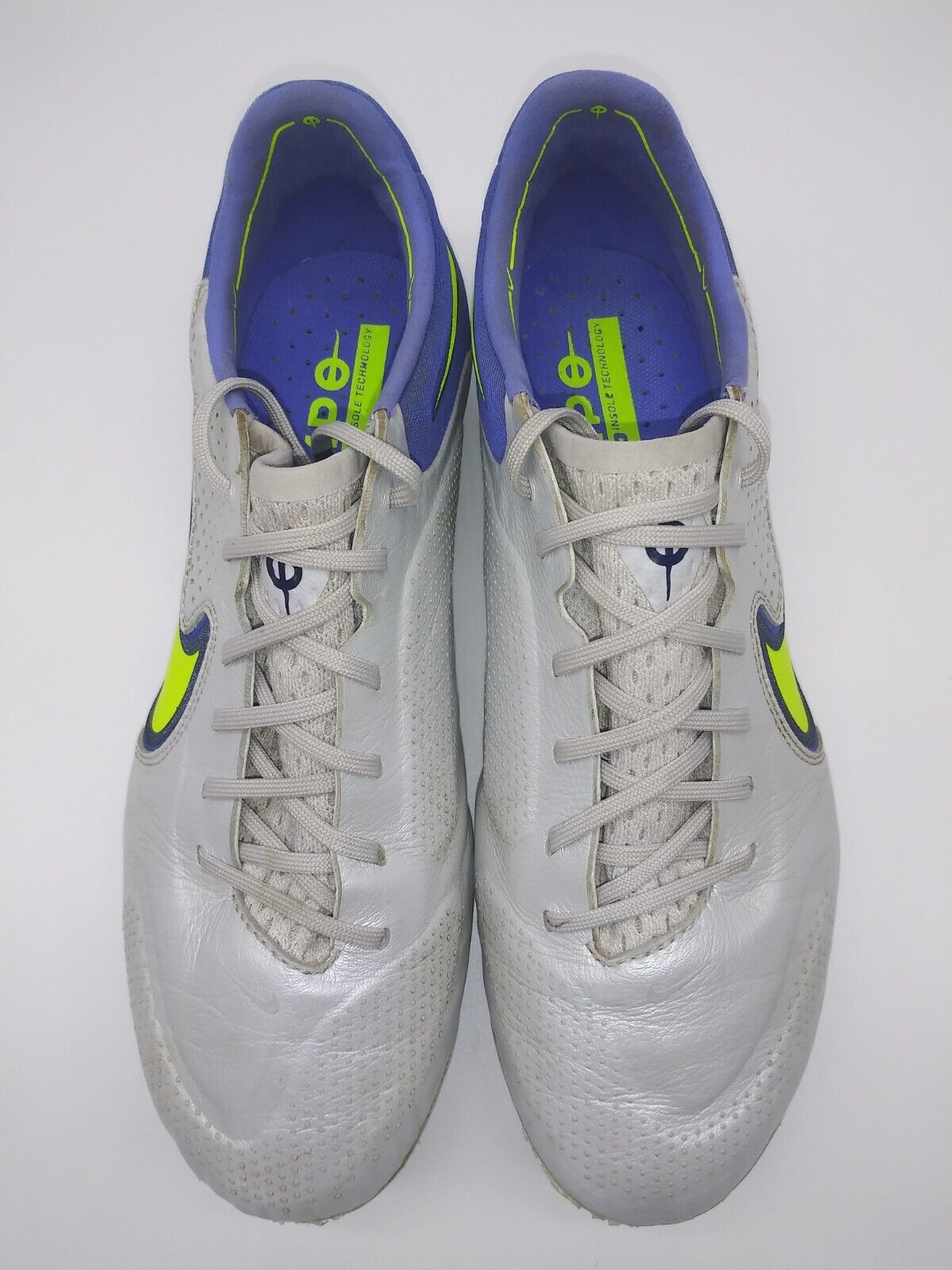 Nike Legend 9 Elite FG Grey Blue (Used)