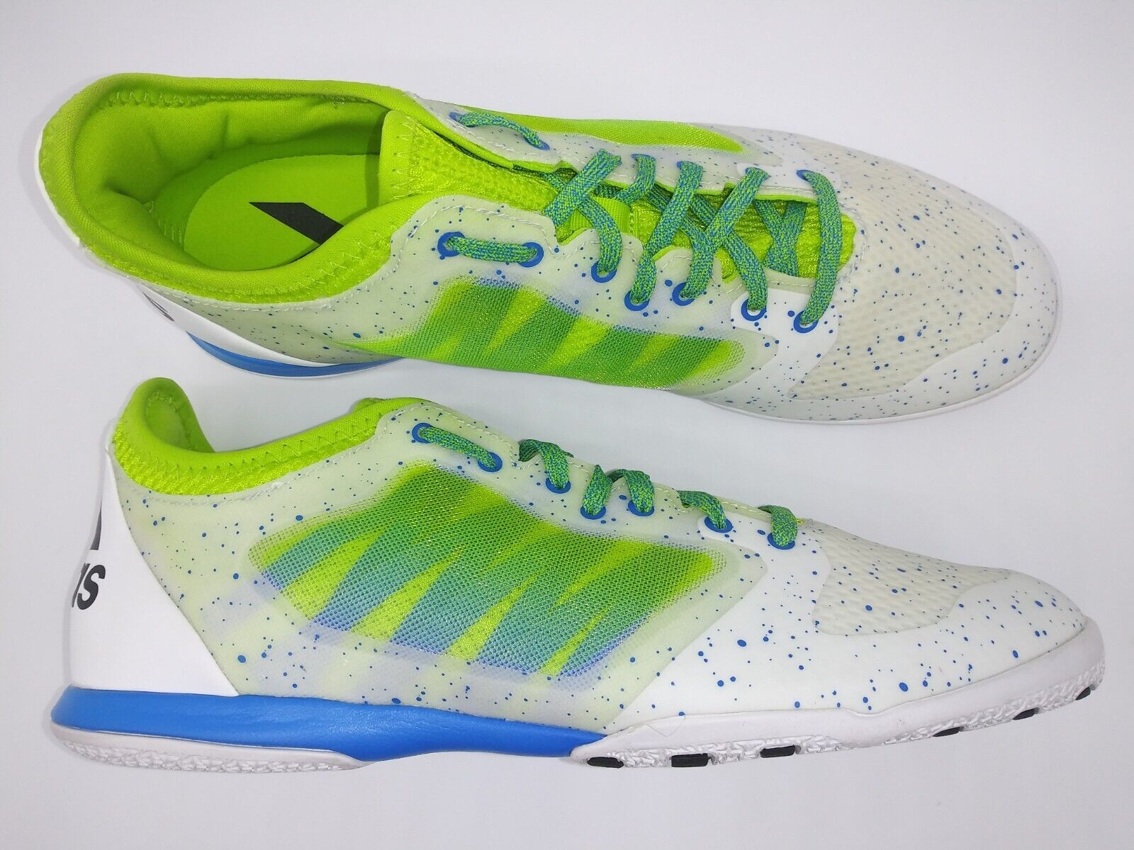 Kust Kwik Balling Adidas X 15.1 Court White Green – Villegas Footwear