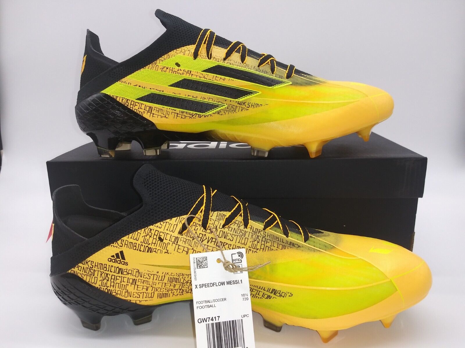 Messi yellow cleats online